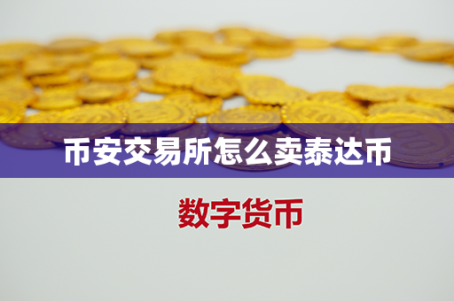 币安交易所怎么卖泰达币