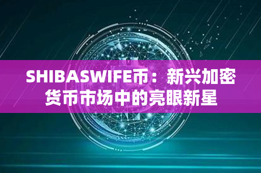 SHIBASWIFE币：新兴加密货币市场中的亮眼新星