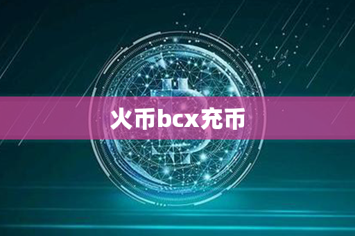 火币bcx充币