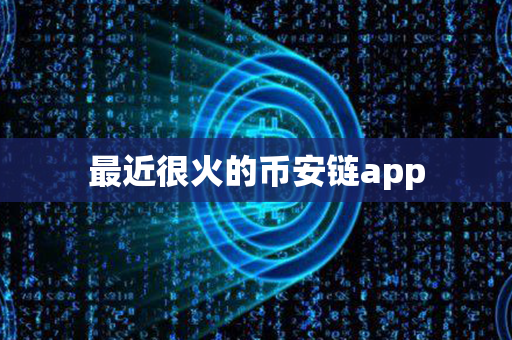 最近很火的币安链app