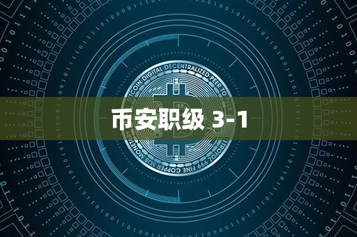 币安职级 3-1